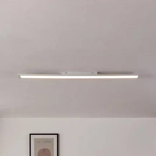 Újdonság EGLO connect Salobrena-Z LED mennyezeti lámpa, 120x10cm, fehér