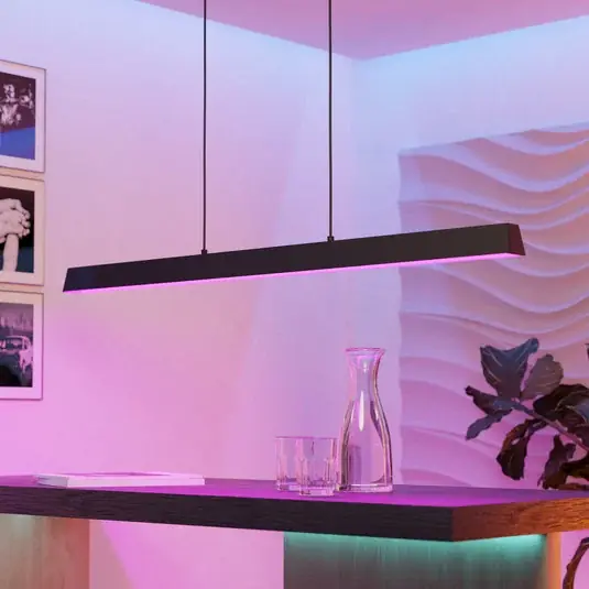 Expressz szállítás EGLO connect Simolaris-Z LED függő lámpa, 122 cm