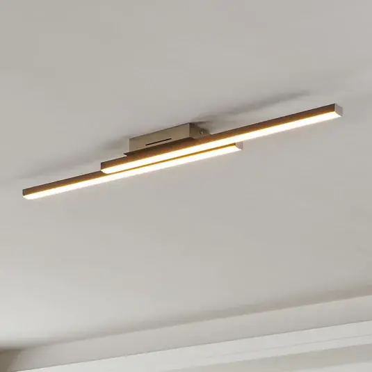 Olcsóbb EGLO connect Fraioli-Z LED mennyezeti lámpa nikkel