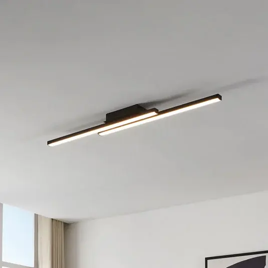 EGLO connect Fraioli-Z LED mennyezeti lámpa fekete Kedvezmény