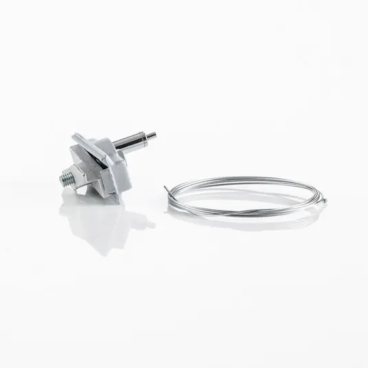 Akciós ár Ivela adapter mechanikus, gyorskioldó, ezüst