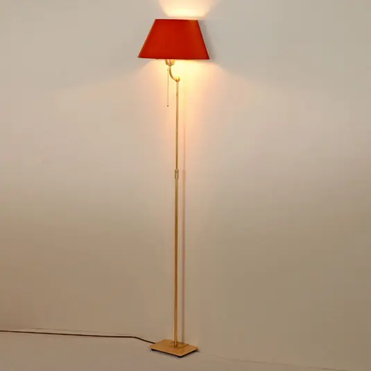 Menzel Living Elegant állólámpa piros ernyővel Ne maradj le
