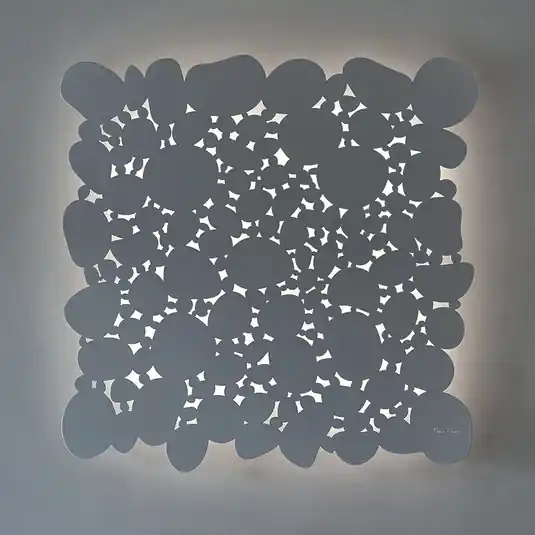 Vedd meg online Martinelli Luce Cellule LED fali lámpa 60x60cm