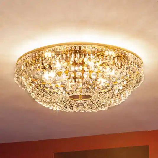Kerek kristály mennyezeti lámpa SHERATA, ara. 55cm Azonnali szállítás
