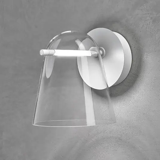 Prandina Sino W3 LED fali lámpa világos/fehér matt Biztonságos vásárlás