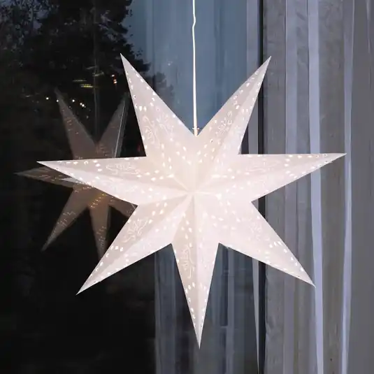 Azonnali szállítás Romantic Star függő papírcsillag