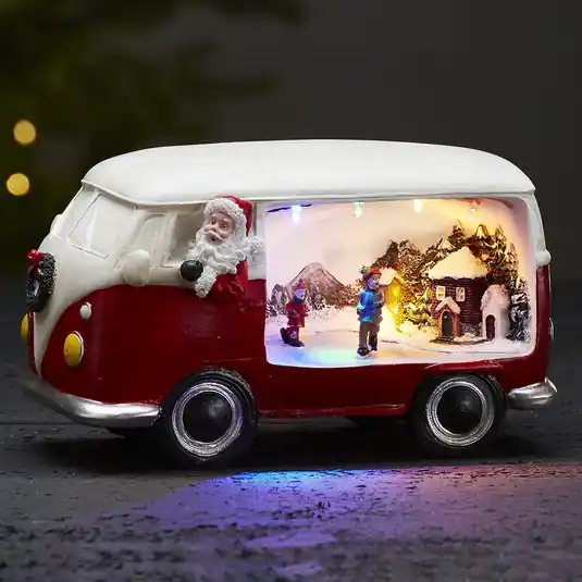 Merryville deco lámpa LED-del - karácsonyi busz Árengedmény