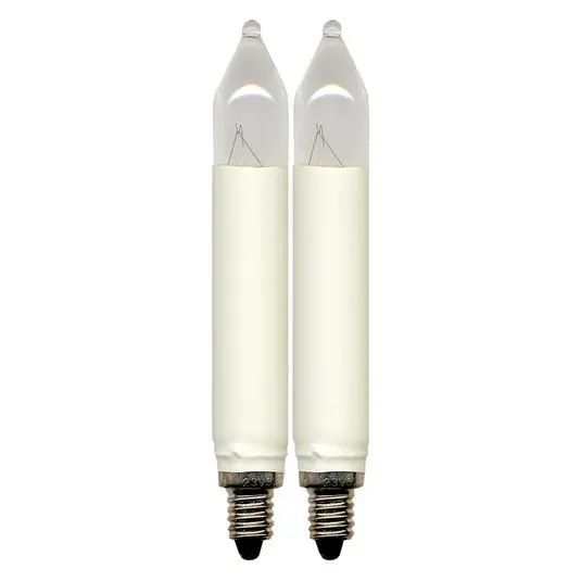 Árcsökkenés Cserélhető izzó E10 3W 34V 2 db-os csomag, 12 cm, Ø 2cm