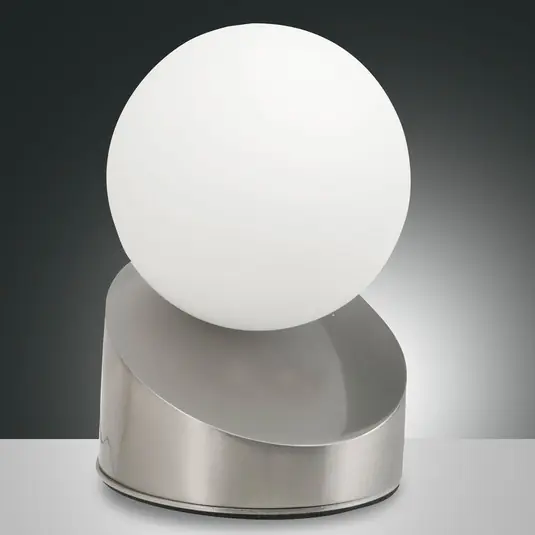 LED asztali lámpa Gravity, nikkel Kiárusítás