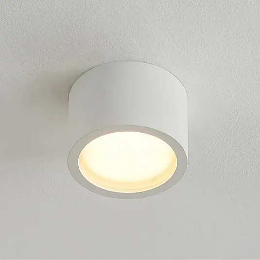 Arcchio Downlight Nieva, GX53, fehér, kerek, Ø 10cm, fém Biztonságos vásárlás