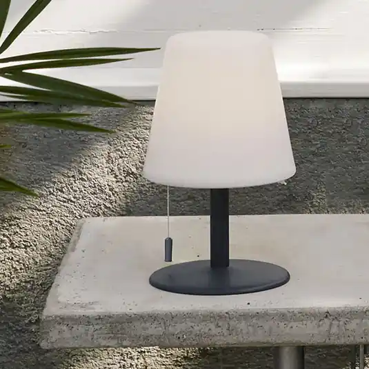 Bestseller Gardenlight Kreta LED asztali lámpa akkuval 26,5cm