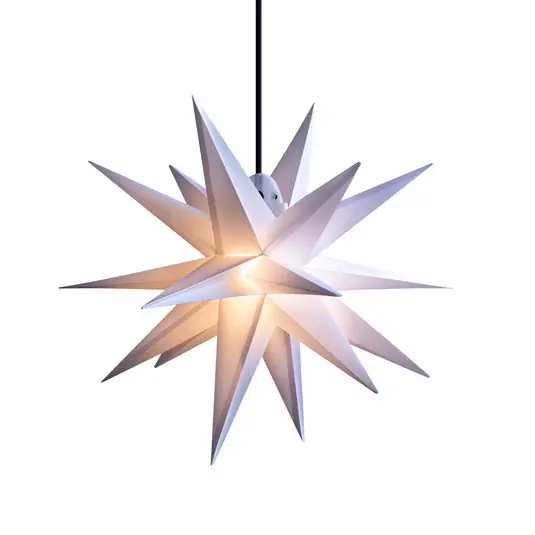 Különleges ajánlat LED csillag kültéri használatra, 18-pontos, fehér, Ø 40 cm