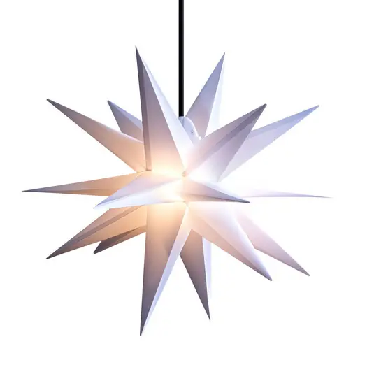 Korlátozott ajánlat LED csillag kültérre, 18-pontos, fehér, Ø 55 cm