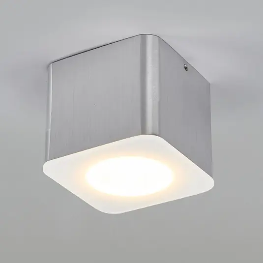 Gyors kiszállítás Helestra Oso LED menny. spot, szögl., alu matt