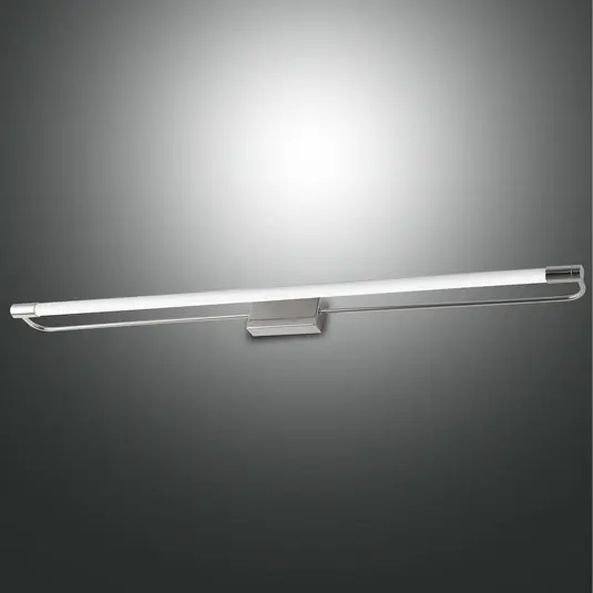 Bestseller LED fali lámpa Rapallo, króm, IP44, 80 cm