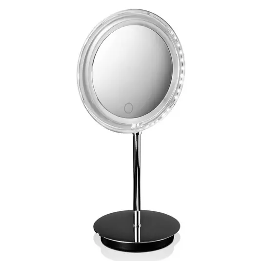 Alacsony ár Decor Walther BS 15 Touch LED asztali tükör, kerek