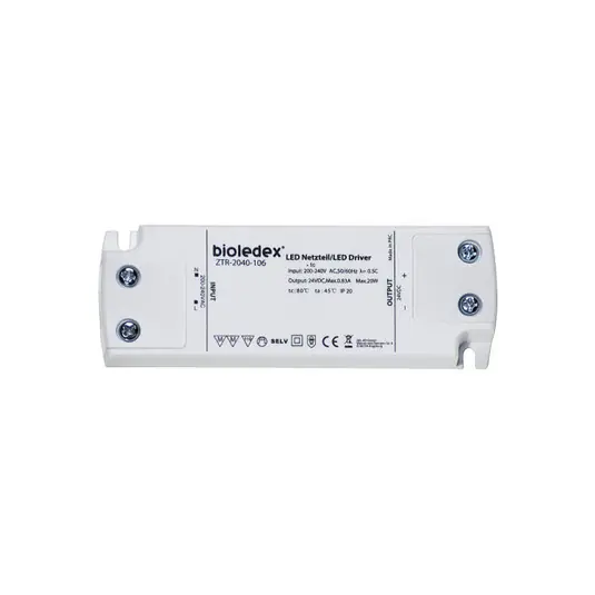 LED tápegység ZTR-2040-106 24V DC 20W Ajánlat