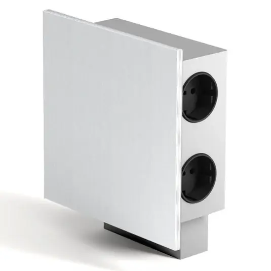 Elektromos doboz 3 aljzattal és 2 USB aljzattal Kedvezményes ár