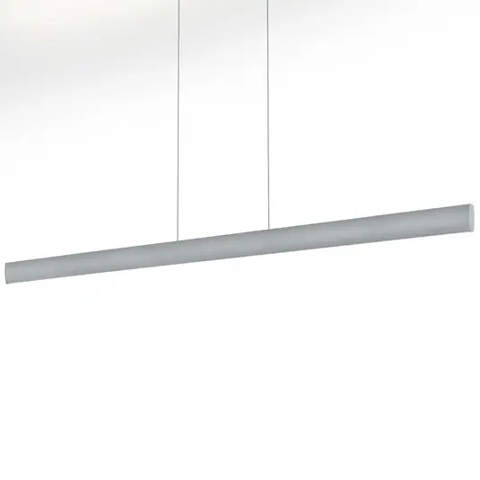 Azonnal elérhető LED-es függőlámpa Runa, nikkel, hossza 152 cm