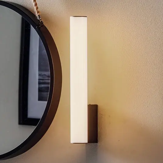 Akciós ár Helestra Loom LED tükör lámpa fekete 30 cm