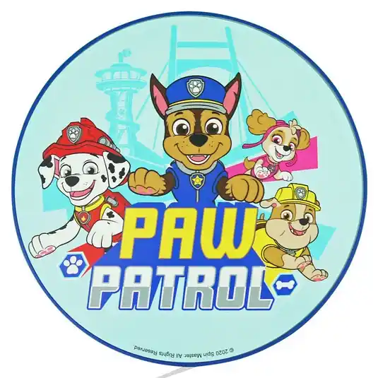 Fali lámpa Paw Patrol, kék Árcsökkenés