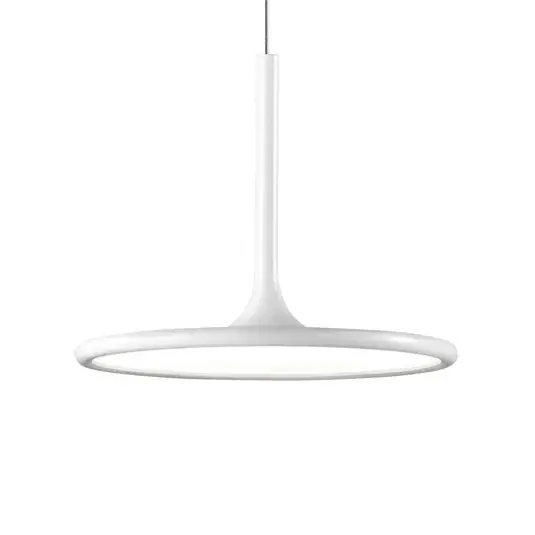 LEDS-C4 Net LED függőlámpa matt fehér Ø25cm Prémium