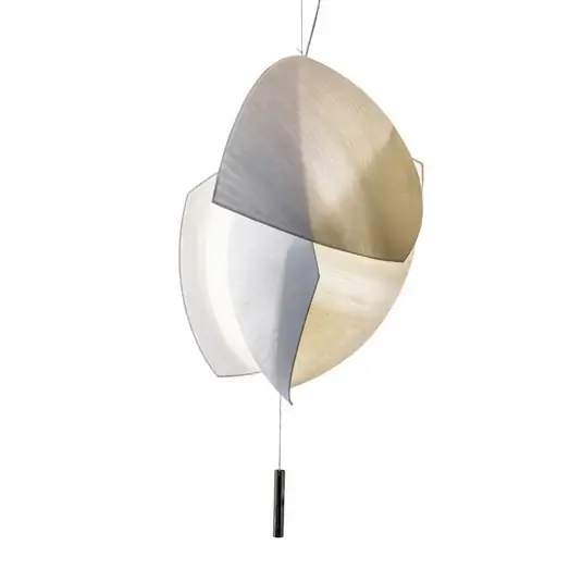 Prémium LEDS-C4 Voiles LED függőlámpa 95x70cm dimm DALI