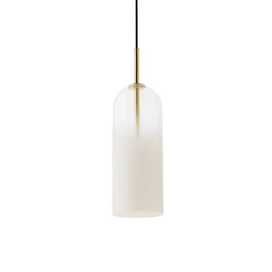 Azonnali szállítás LEDS-C4 Glam függő lámpa, üveg fehér, mag. 31 cm