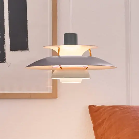 Louis Poulsen PH 5 lógó világítás, szürke, 30 cm Expressz kézbesítés