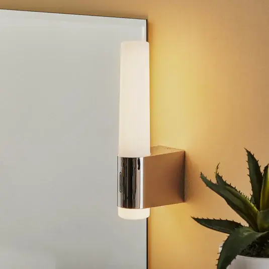 LED fürdőszobai fali lámpa Helva Night, króm Legkelendőbb
