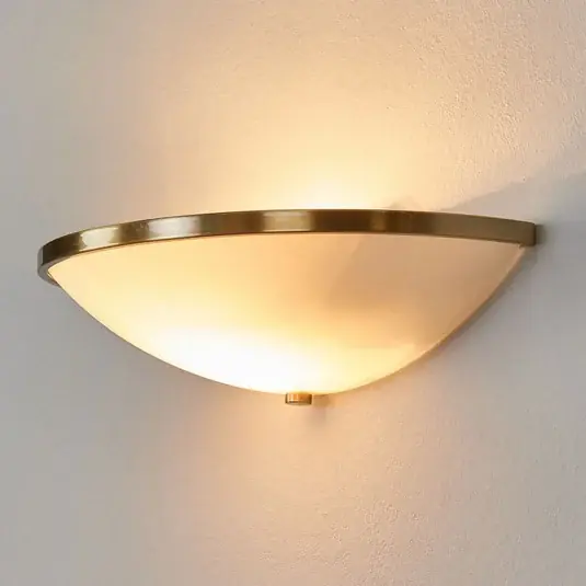 Kedvezmény Nemes fali lámpa TALYA antik sárgaréz optikával