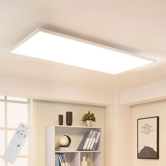 Legkelendőbb Arcchio LED panel Arya, fényerőszabályzó, 119 cm x 59 cm, fém