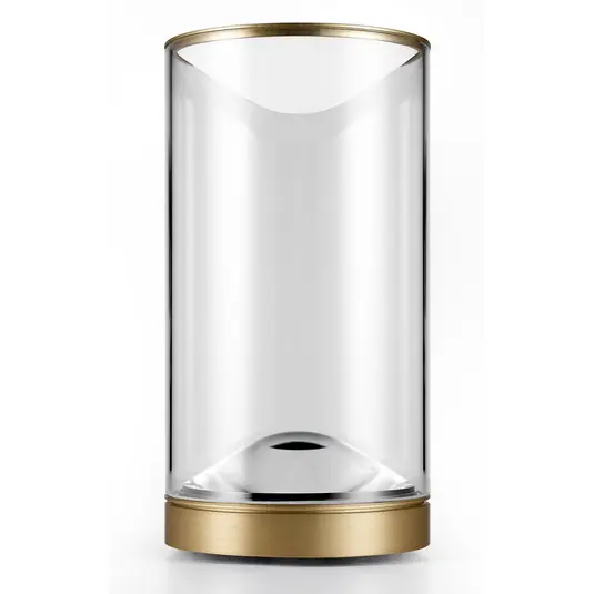 Kedvezményes ár Lumina Eve LED asztali lámpa 3,000K sárgaréz talp Ø12cm