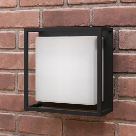 Lucande LED kültéri fali világítás Ilirian, antracit, alumínium, 25 cm Akció