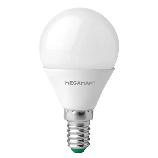 Azonnali szállítás LED lámpa E14 csepp 4,9W, opál, általános fehér