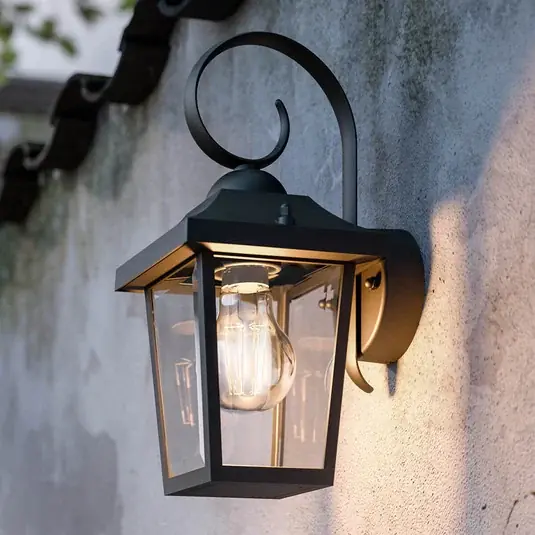 Csak ma Philips myGarden Buzzard kültéri fali lámpa, fekete