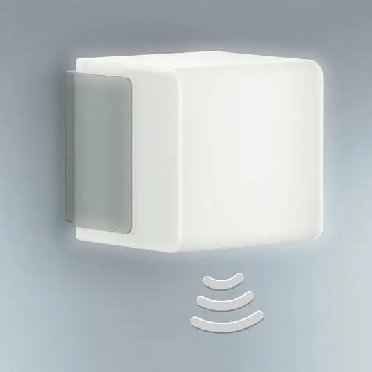 Vásárlói kedvenc STEINEL L 835 SC Sensor kültéri fali lámpa ezüst színben