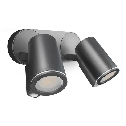 Szuper ajánlat STEINEL Smart Sensor kültéri spotlámpa One SC, 2 izzós, antracit, IP44