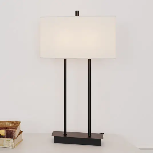 By Rydéns Luton asztali lámpa, fehér/fekete, 56cm Vedd meg most