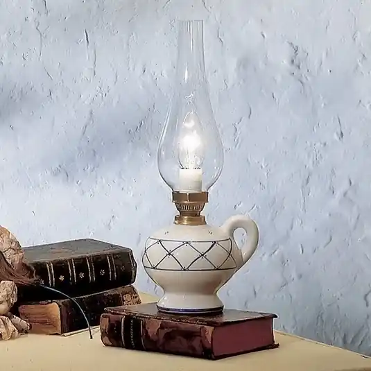 Kihagyhatatlan ajánlat Rustico asztali lámpa vidéki stílusban