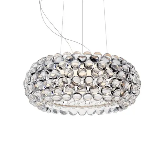 Újdonság Foscarini Caboche Plus media függő be/ki átlátszó