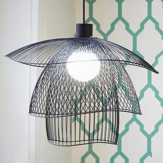 Forestier Papillon S függőlámpa 56 cm fekete Korlátozott ajánlat