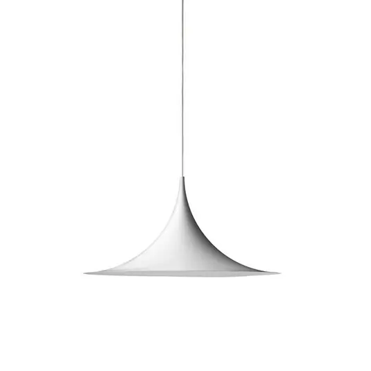 Gubi lógó világítás Semi, Ø 47 cm, fehér Csak ma