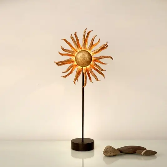 LED asztali lámpa nap arany Biztonságos fizetés