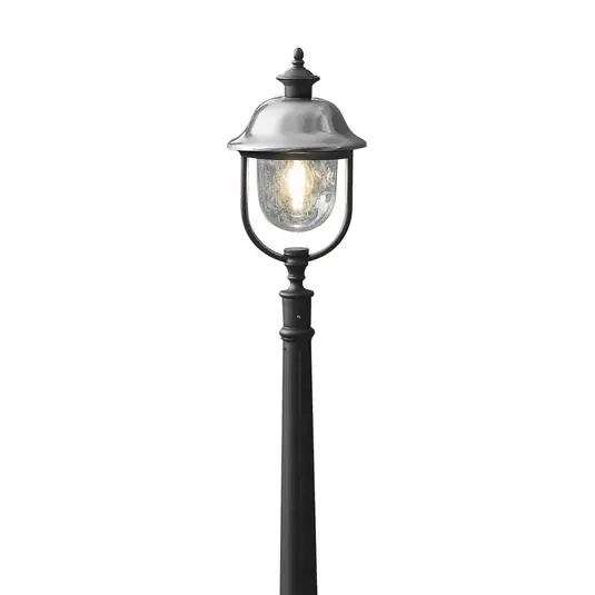 Ajánlat Ösvény világítás Parma, fekete, fém, 118 cm magas, E27, IP43