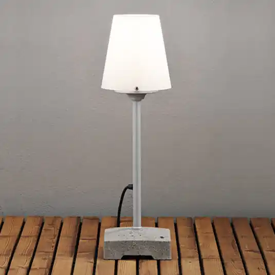 Árcsökkenés Stílusos Új Lucca állólámpa kültéri használatra, 59 cm