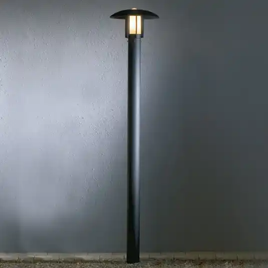 Heimdal oszloplámpa, magasság 200 cm, fekete Árengedmény