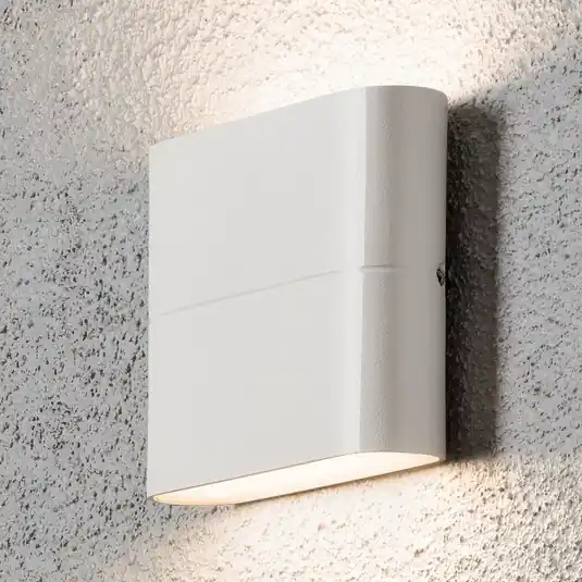 LED kültéri fali lámpa Chieri 11 cm fehér Exkluzív ajánlat