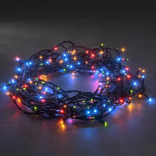 Színes LED mikro fénylánc 80 lámpával 10,5m Olcsóbb