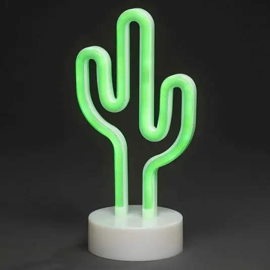 Szuper akció Kaktus LED deco lámpa, elemes